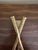 Late 20th Century Vintage Cast Brass Double Tennis Racket Door Knocker For Sale - Image 5 of 8
