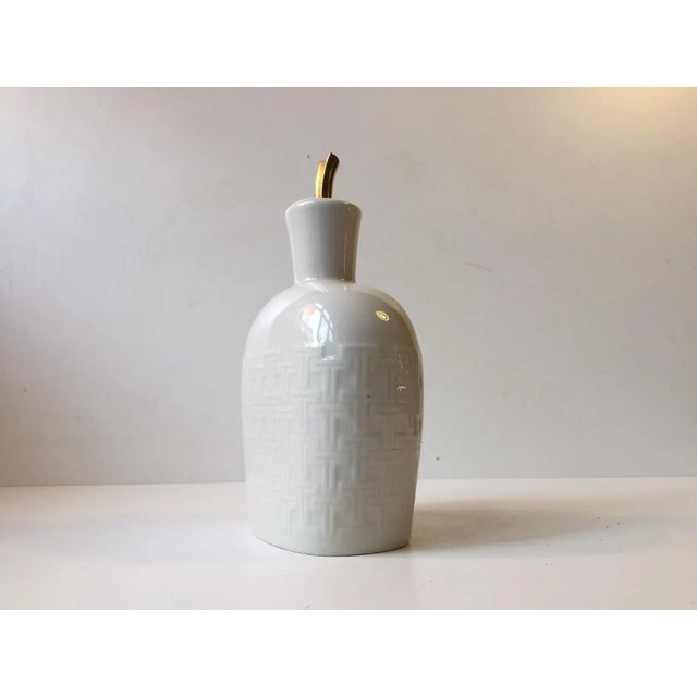 Bing & Grondahl Porcelain Tea Caddy by Bing & Grøndahl, 1940s For Sale - Image 4 of 7