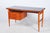 Mid-Century Czech Writing Desk in Mahogany Veneer, 1950s For Sale - Image 15 of 15