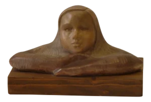 Late 20th Century Ceramic Child Sculpture