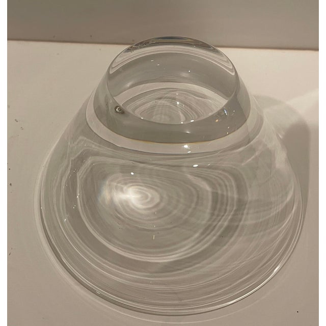 Transparent Steuben Ramshead Crystal Candy Dish For Sale - Image 8 of 10