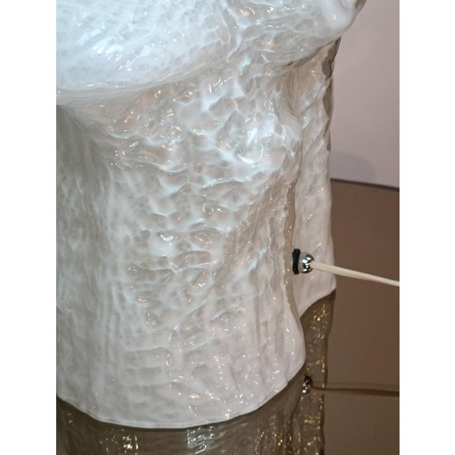 Glass Murano Glass Osso Lamp from Mazzega, 1970s For Sale - Image 7 of 13