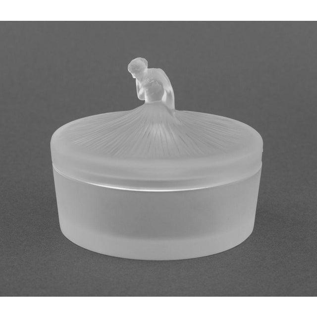 Contemporary Lalique Crystal Table Articles, 6 For Sale - Image 3 of 17