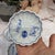 Late 20th Century Late 20th Century Japanese Retro Blue and White Porcelain Plate - Set of 5 For Sale - Image 5 of 5
