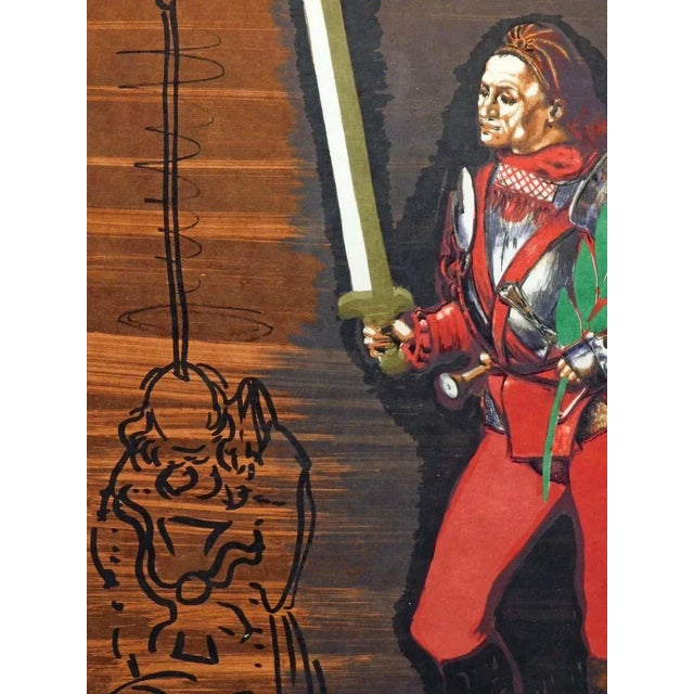 1980s Salvador Dali "Christopher Columbus" Hand Signed Authentic Artwork For Sale In Denver - Image 6 of 7