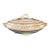 English Aesthetic Movement Transferware Covered Serving Dish by Brownfield Circa 1870 For Sale