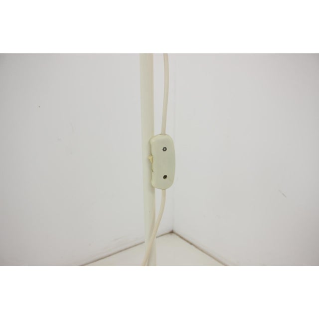 Orange Mid-Century Floor Lamp in style of Guzzini, 1970s For Sale - Image 8 of 15