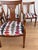 Vintage Neoclassical Style Dining Chairs - Set of 6. Newly Upholstered in Abstract Patterned Velvet. For Sale - Image 11 of 11