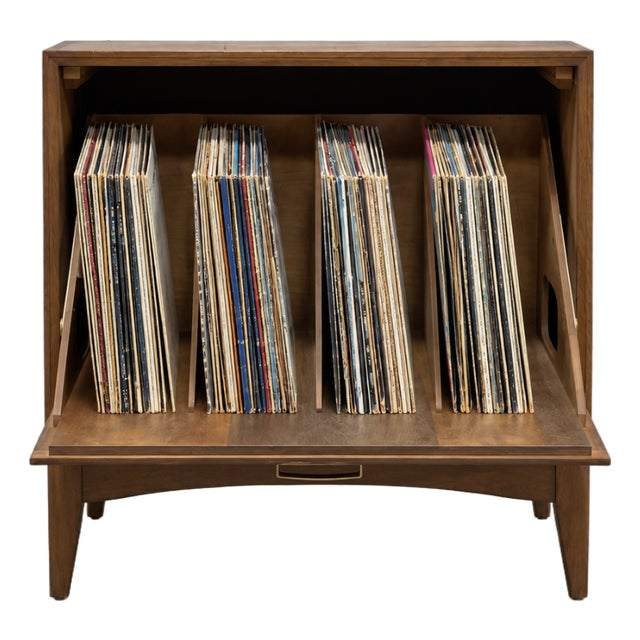 Mid Century Modern Record Storage Cabinet by Lane Furniture, C. 1960’s For Sale