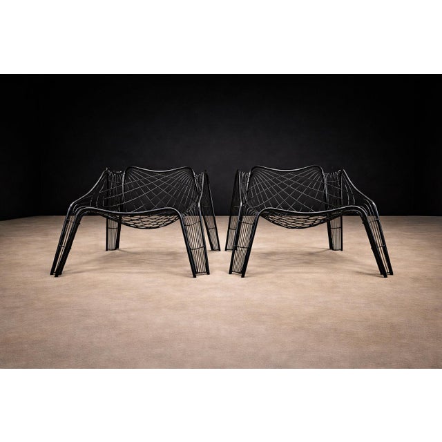 Armchairs With Organic Shape in Iron, Unknown, 1950s For Sale In New York - Image 6 of 10