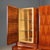 Italian Cabinet in Refined Veneer and Glass, 1950s For Sale - Image 6 of 11