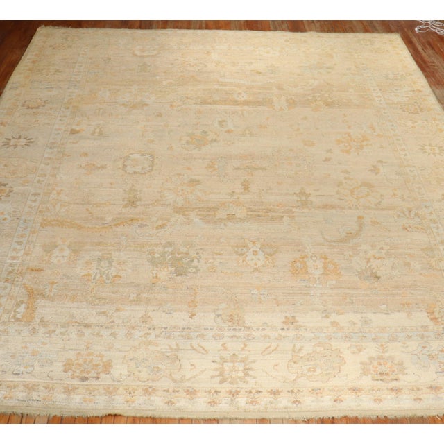 Late 20th Century Angora Oushak Large Rug - 11'10" x 15'3" For Sale - Image 18 of 18