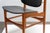 Wood Set of Teak and Leather Chairs by Arne Vodder for France & Daverkosen, Denmark, 1956 For Sale - Image 7 of 12