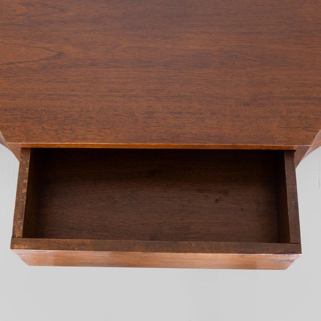 Acerbis Suspended Wooden Bedside Tables, 1970, Set of 2 For Sale - Image 9 of 10
