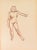 Standing Nude 1949 Sanguine Lithograph,Achille-Émile Othon Friesz For Sale - Image 4 of 4