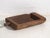 Brown Ancient Primitive Wooden Trough For Sale - Image 8 of 9