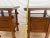 Brown 1990s Pair of Craftsman Mission Style Nightstands Side Tables Bottom Cabinet Center Shelf For Sale - Image 8 of 11