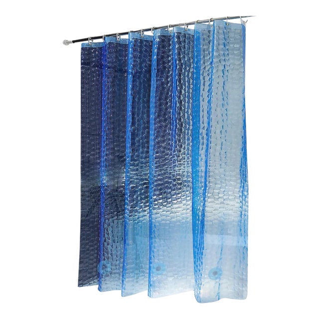 Eva Waterproof Shower Curtain Liner 72"x72" With 12 Metal Grommets & Magnets For Sale