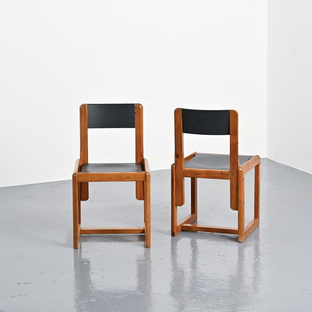 André Sornay French Chairs by André Sornay, 1960, Set of 2 For Sale - Image 4 of 18