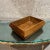 1970s Oak Wood Open Box Catchall Tray For Sale - Image 4 of 10