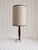 Danish Style Mid Century Walnut and Brass Table Lamp For Sale - Image 12 of 13