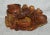 Burnt Orange Vintage Asian Carved Soapstone Decorative Piece For Sale - Image 8 of 12