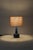 Danish Ceramic Model 972 Table Lamp with Jute Lampshade from Søholm, 1970s For Sale - Image 12 of 15