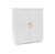New special order item. Not vintage. Elevate your space with the Poppy White Lacquer Cabinet, a sophisticated storage...