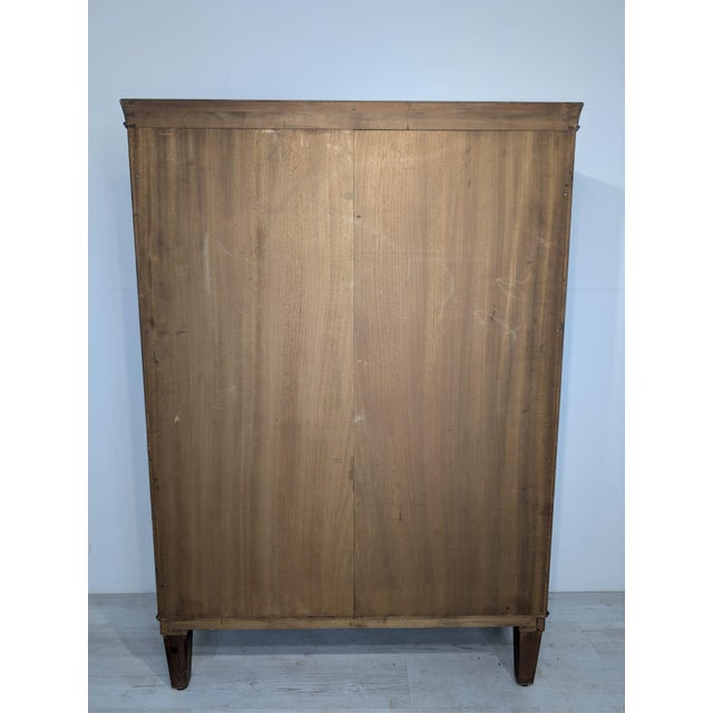 Art Deco Display Cabinet in Walnut For Sale - Image 14 of 18