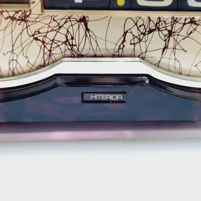Space Age Japanese DS-100 Table Clock from Hiterior, 1970s For Sale - Image 14 of 16