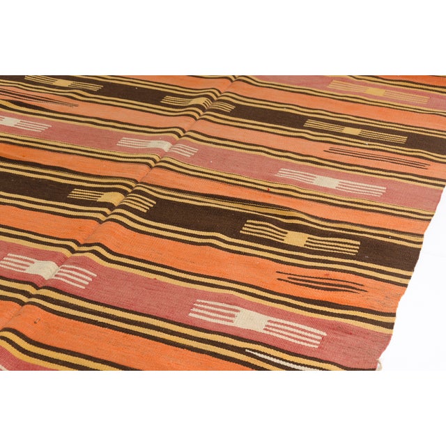 1960s Decorative Handwoven Anatolian Carpet For Sale - Image 6 of 11