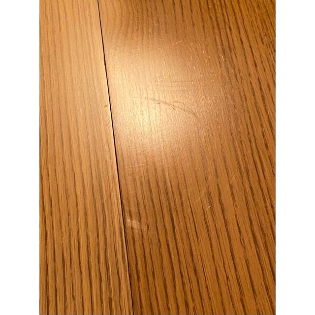 Vintage McGuire Round Extension Table For Sale - Image 13 of 14