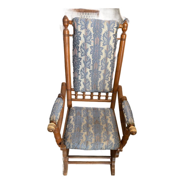 Antique Victorian Eastlake Platform Rocker - Model No. 60 For Sale