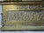Large Antique Spanish Baroque 2 Tone Heavy Brass Ornate Dresser Casket Desk Box For Sale - Image 13 of 16