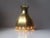 Vintage Danish Brass Pendant Lamp from Coronell Elektro, 1970s For Sale - Image 4 of 8