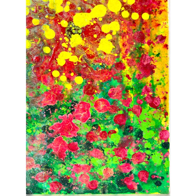 2010s "Garden Series #4" - Abstract Expressionist Composition in Acrylic by Charles David Francis For Sale - Image 5 of 7