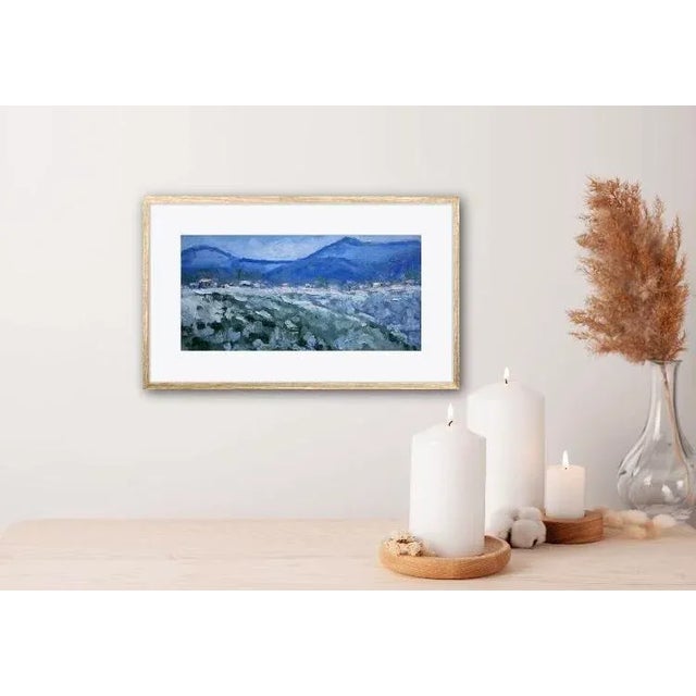 2020s Winterscapes — Truchas Snow (Original Impressionist Oil Painting) For Sale - Image 5 of 6