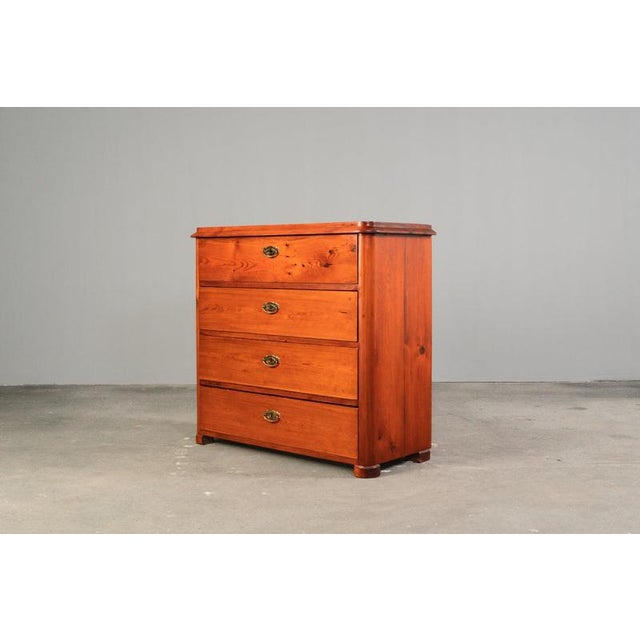 Biedermeier Style Chest of Drawers with Secretary, Early 19th Century For Sale - Image 5 of 18