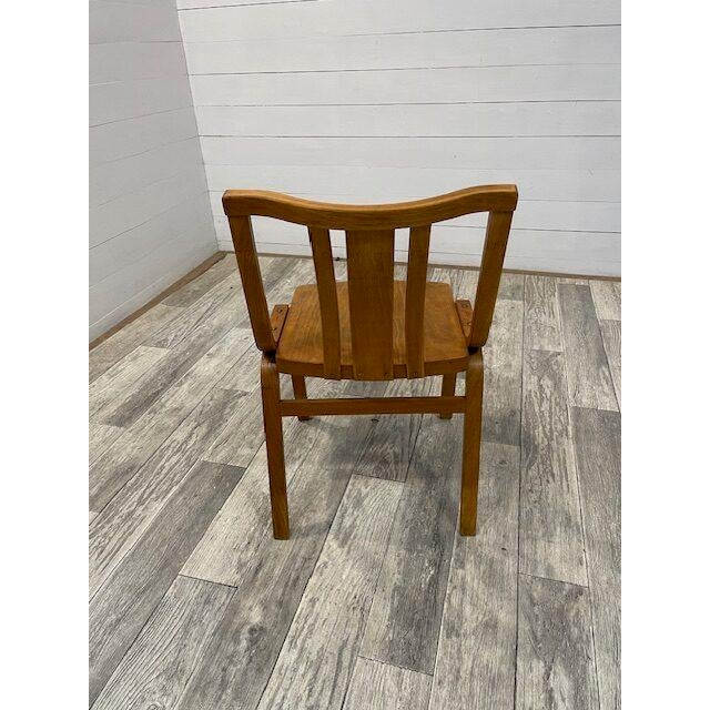 Vintage Wooden Chair from TON For Sale - Image 4 of 9