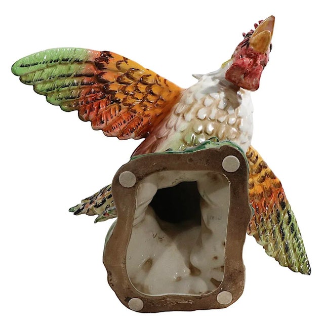 Ceramic Rooster Made in Italy For Sale - Image 4 of 10