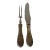 1920s Georg Jensen Sterling Carving Set- a Pair For Sale