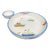 Studio Nova Yacht Race Boating Motif Big Serving Bowl Chip and Dip For Sale