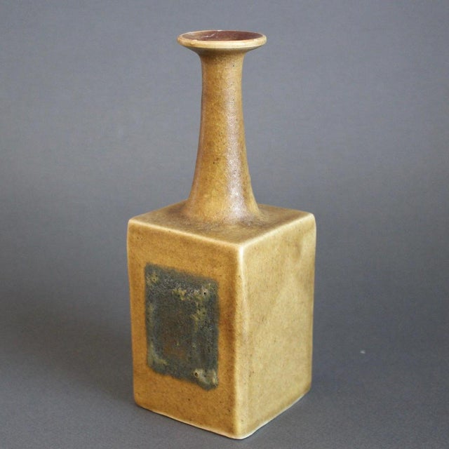 Italian Vintage Ceramic Bottle by Bruno Gambone, 1980s For Sale - Image 3 of 16