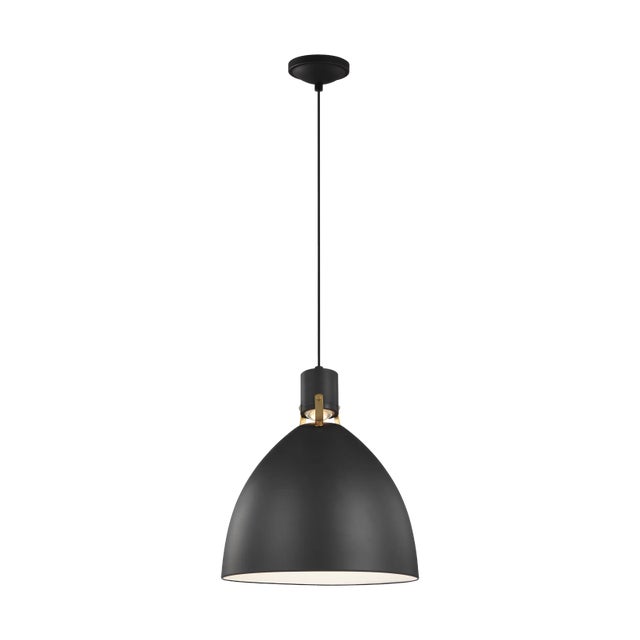 Refreshed with three new finishes, the Scandinavian-influenced Brynne pendant from Sean Lavin Collection blends innovative...