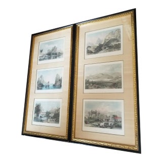 Chinoiserie Thomas Allom Engravings For Sale