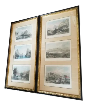 Chinoiserie Thomas Allom Engravings