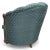 Art Deco Carved Ornate Channel Back Curved Sofa, Lounge Chair and Ottoman for Reupholstery - Set of 3 For Sale - Image 11 of 12
