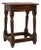 19th Century English Oak Joint Stool For Sale