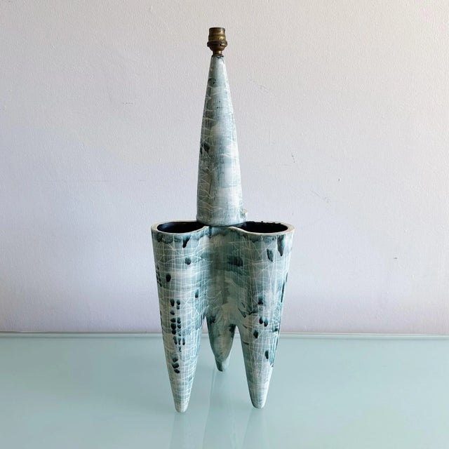 Robert Bonnefille Dit Bonfil Ceramic Lamp, France, 1960s For Sale In West Palm - Image 6 of 10