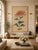 Paper Japanese Spider Mum by Hasegawa, Vintage Botanical Art Print, 40" X 60" For Sale - Image 7 of 9